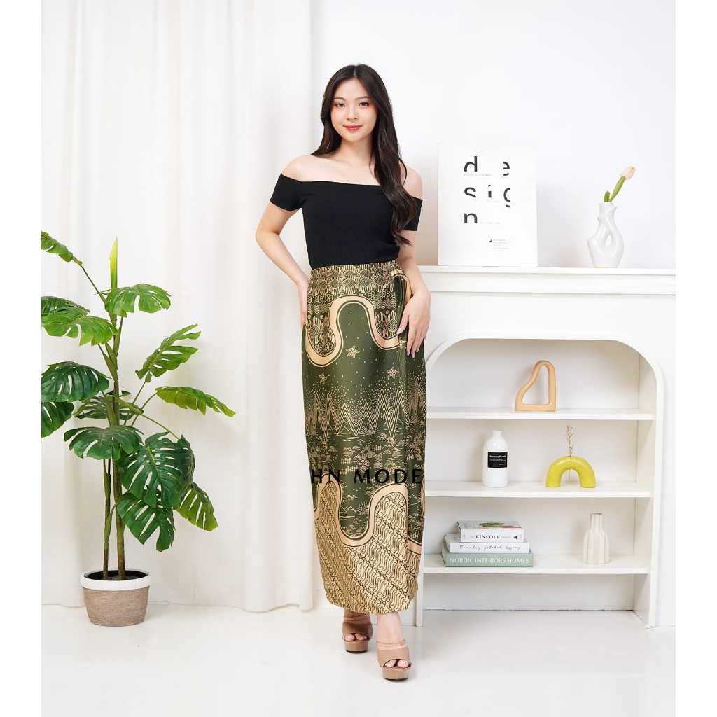 Naily kebaya - Rok span batik belah tengah / rok kebaya / rok batik modis