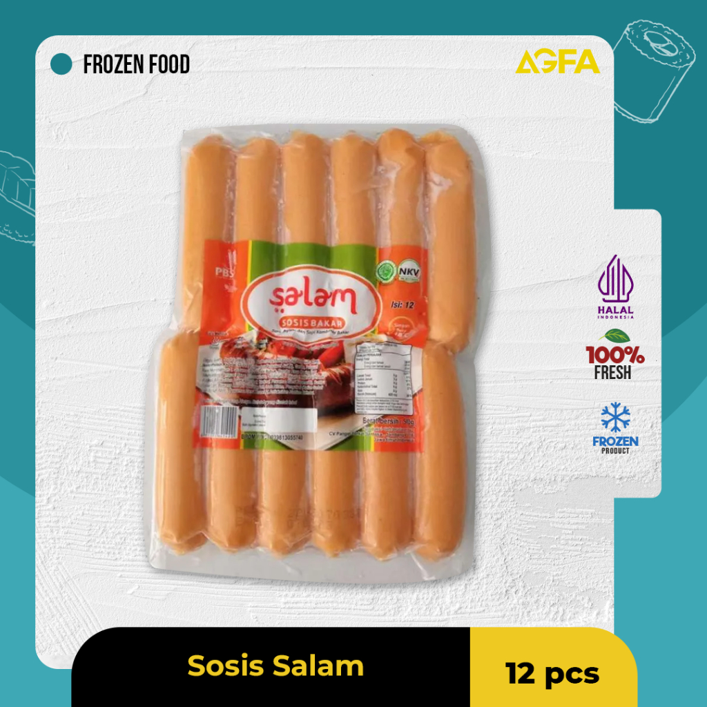 Sosis Bakar / Sosis Panggang Salam / Sosis bakar / Sosis Grill / Sosis BBQ / Sosis Salam / Sosis Hal
