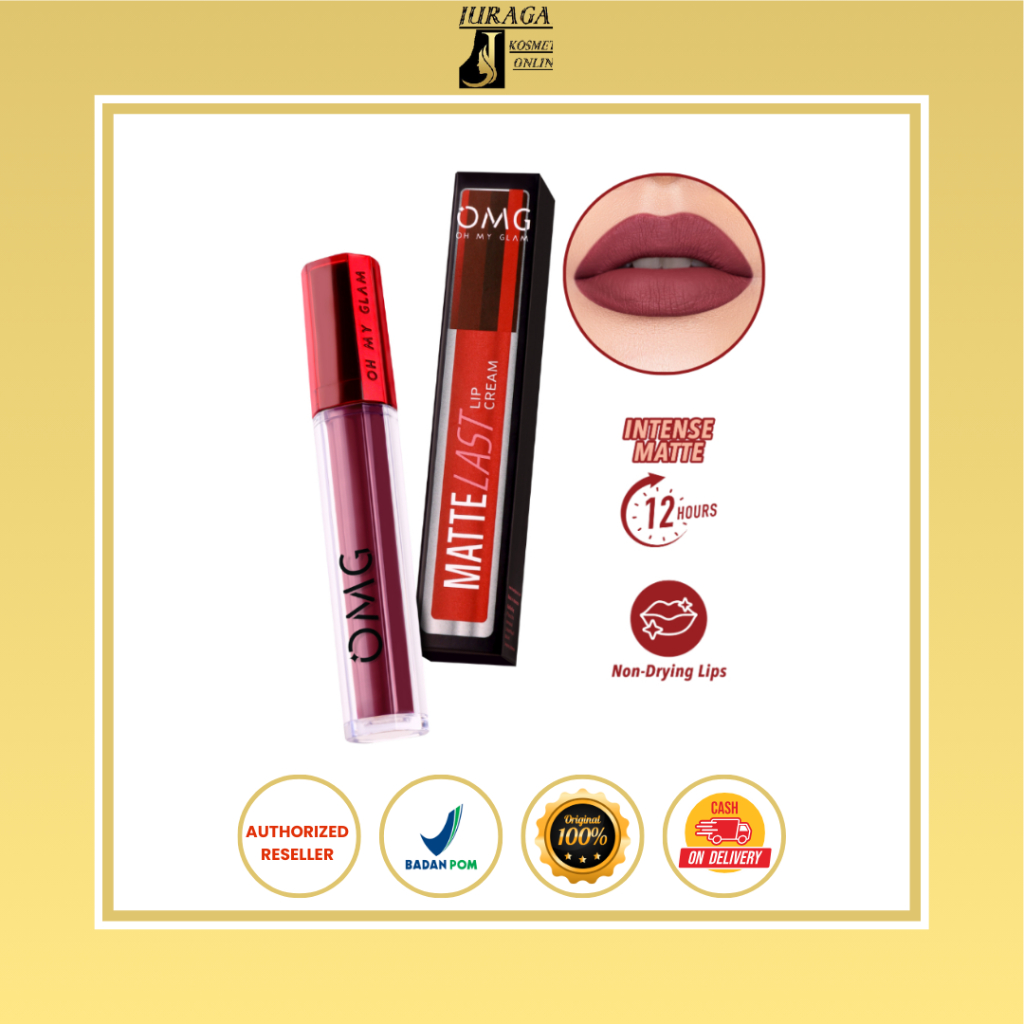 OMG OH MY GLAM Matte Kiss Lip Cream OMG