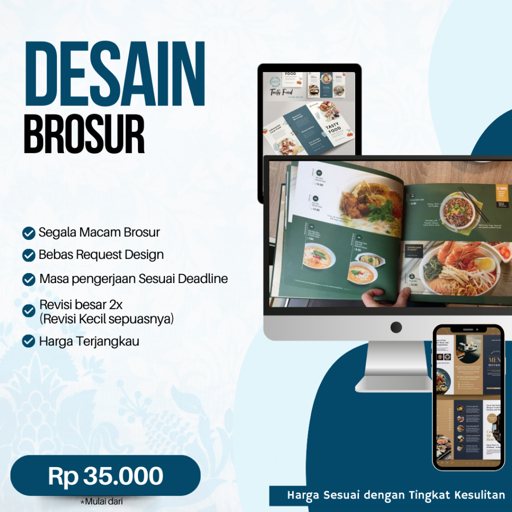 JASA DESAIN BROSUR | DESAIN EDIT BROSUR