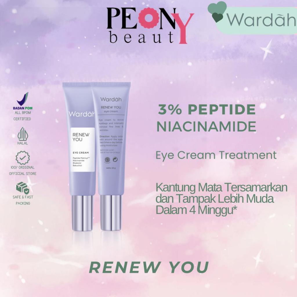 WARDAH Renew You Eye Cream 10ml | Cream Mata |
