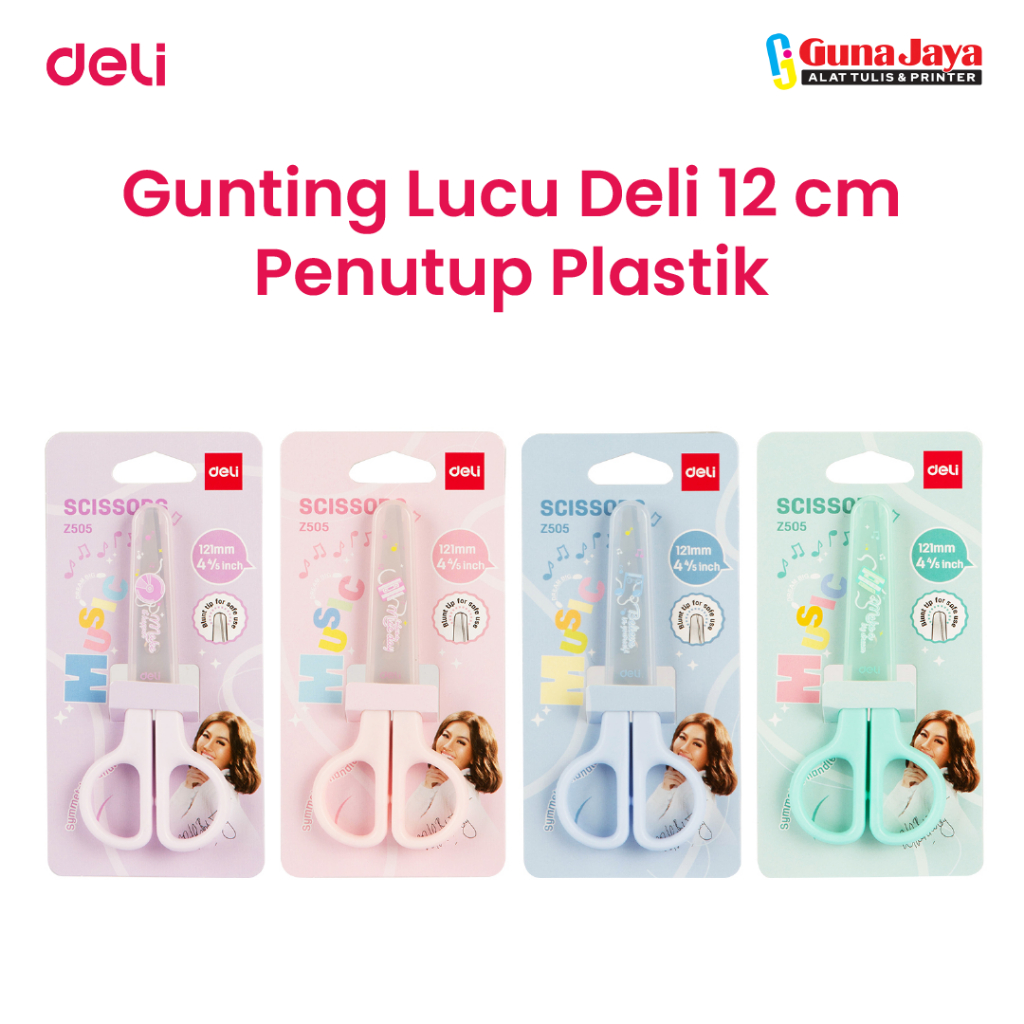 

DELI CZ505 SCISSOR - GUNTING LUCU DELI12CM - GUNTING SEKOLAH