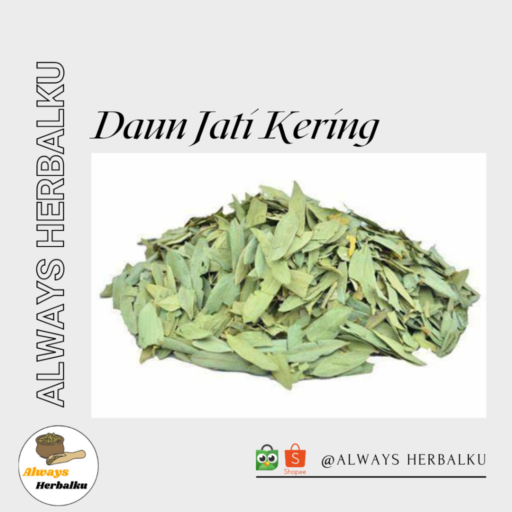 

Daun jati kering (250 gram)