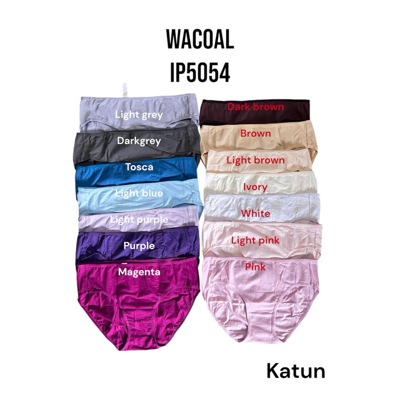 wacoal panty katun IP5054 IP3308 IP3508 wacoal midi maxi