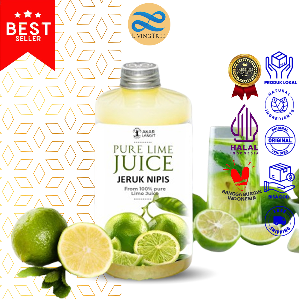 

Sari Jeruk Nipis Murni / Pure Lime Juice 500ml - Akarlangit