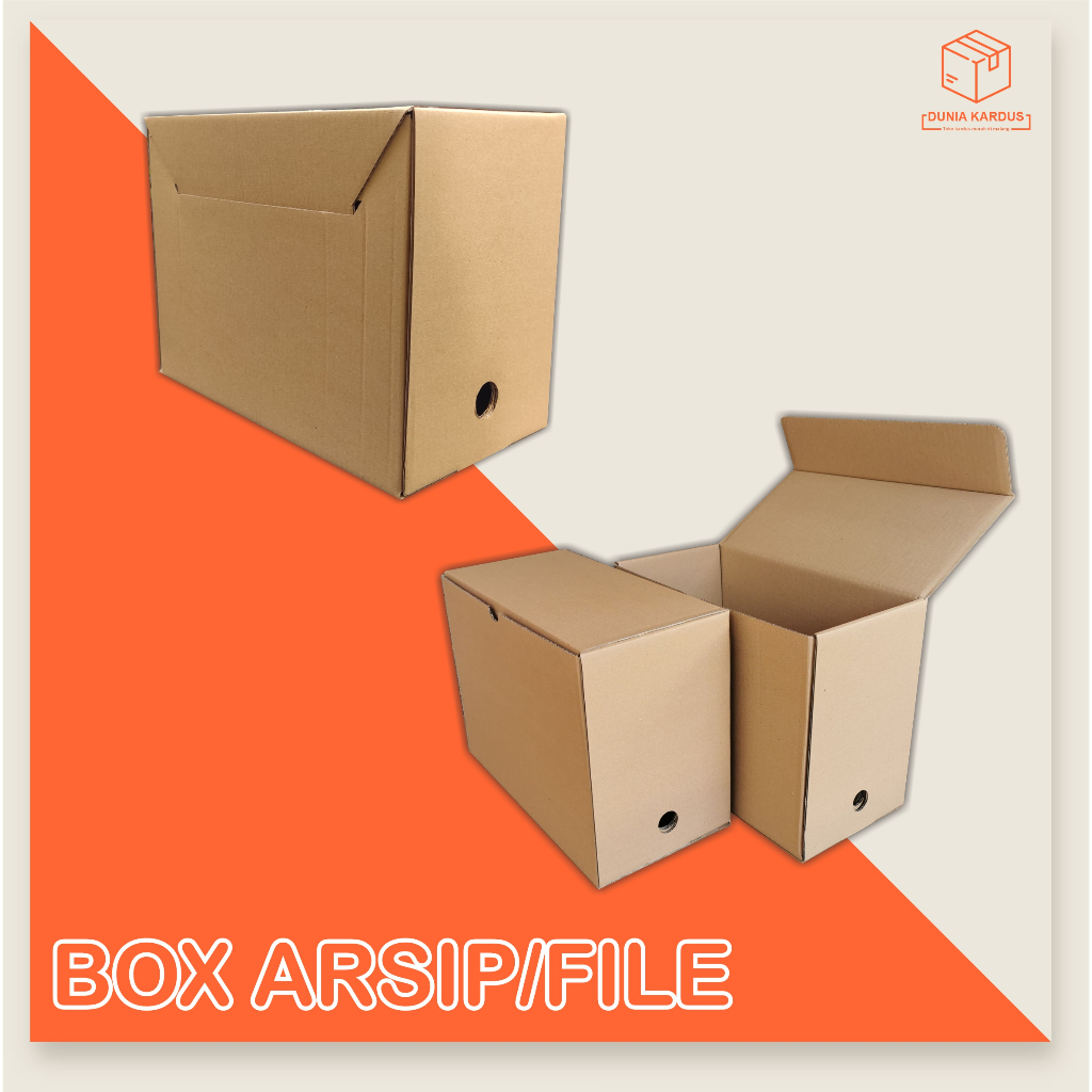 

KARDUS BOX ARSIP 38x19x28 cm arsip / box file / box dokument / Kardus file / / BOX ARSIP polos / BOX FILE