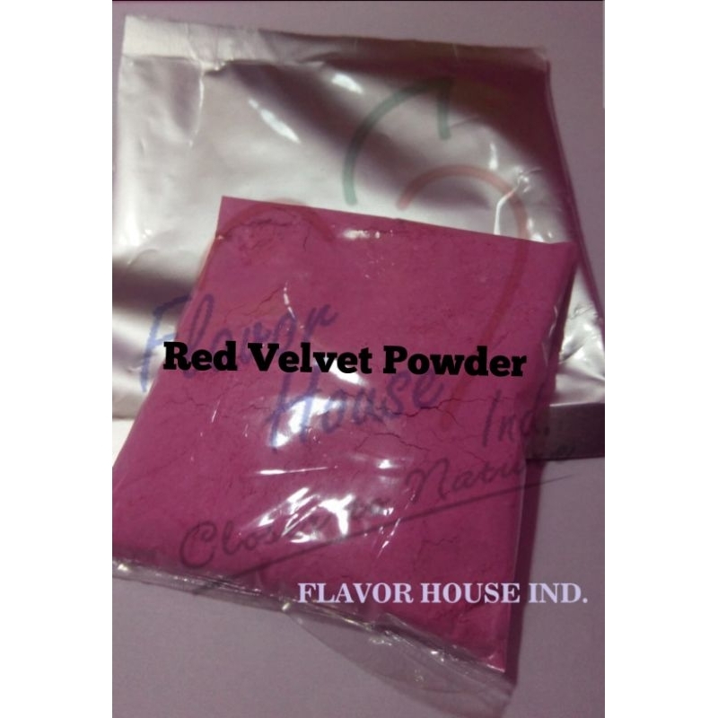 

Red Velvet Powder Flavor kemasan : 100 gr