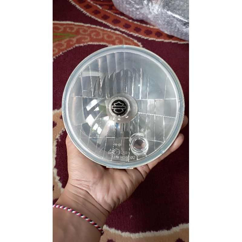 reflektor lampu ori HD Harley Davidson  5,75inc pnp batok cb125 yl vanvan l2g