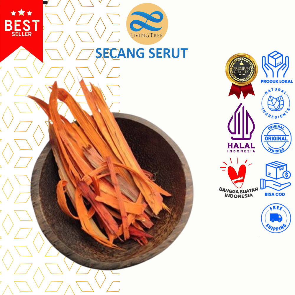 

100GRAM Kayu Secang Serut Kering Mengobati Diabetes Minuman Traditional Kaya Anti Oksidan