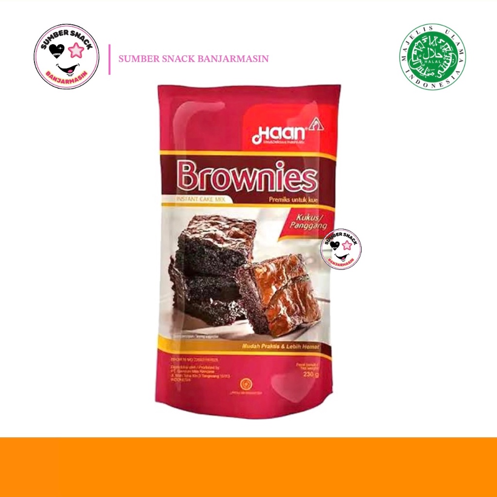 

Haan Brownies Kukus Panggang (230g)