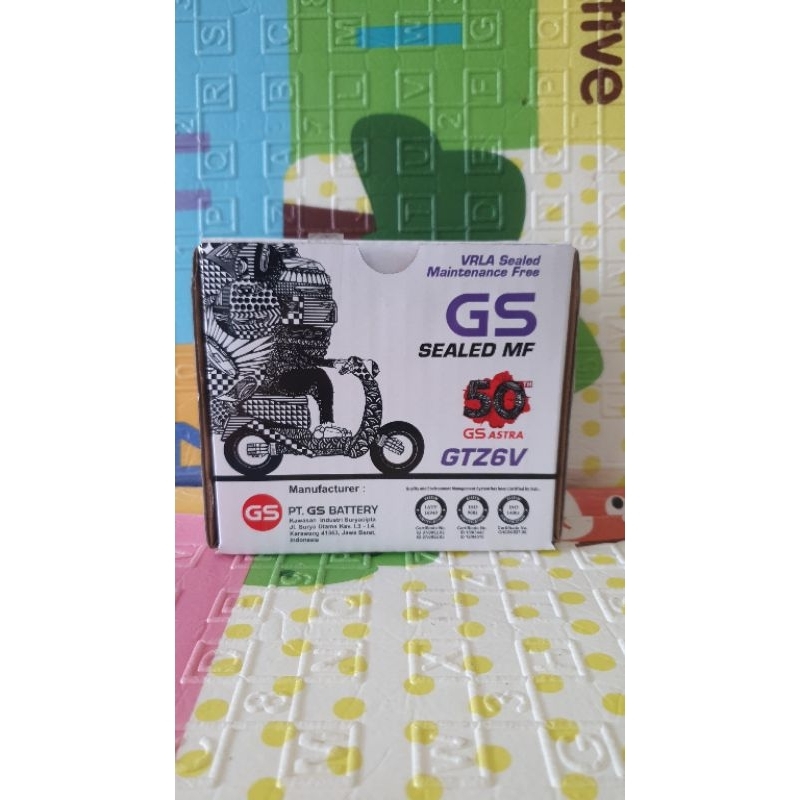 AKI MOTOR GTZ6V GS SEALED MF