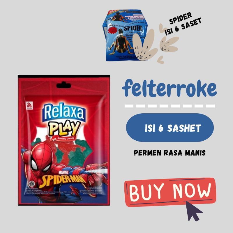 

Spider Man Kpsl - Makanan Yummy kpsul Laba - Laba - KSN1