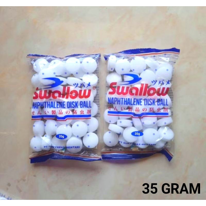 Kamper Swallow Ball 35 Gram Grosir