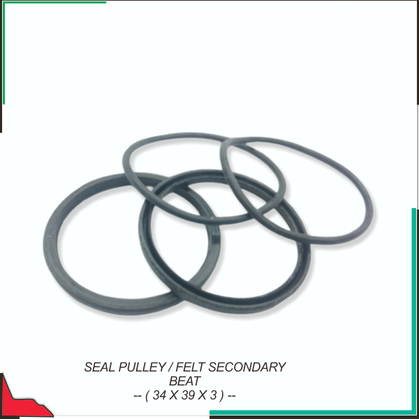 Seal Pulley / Felt Secondary Beat  "( 34 X 39 X 3 )"