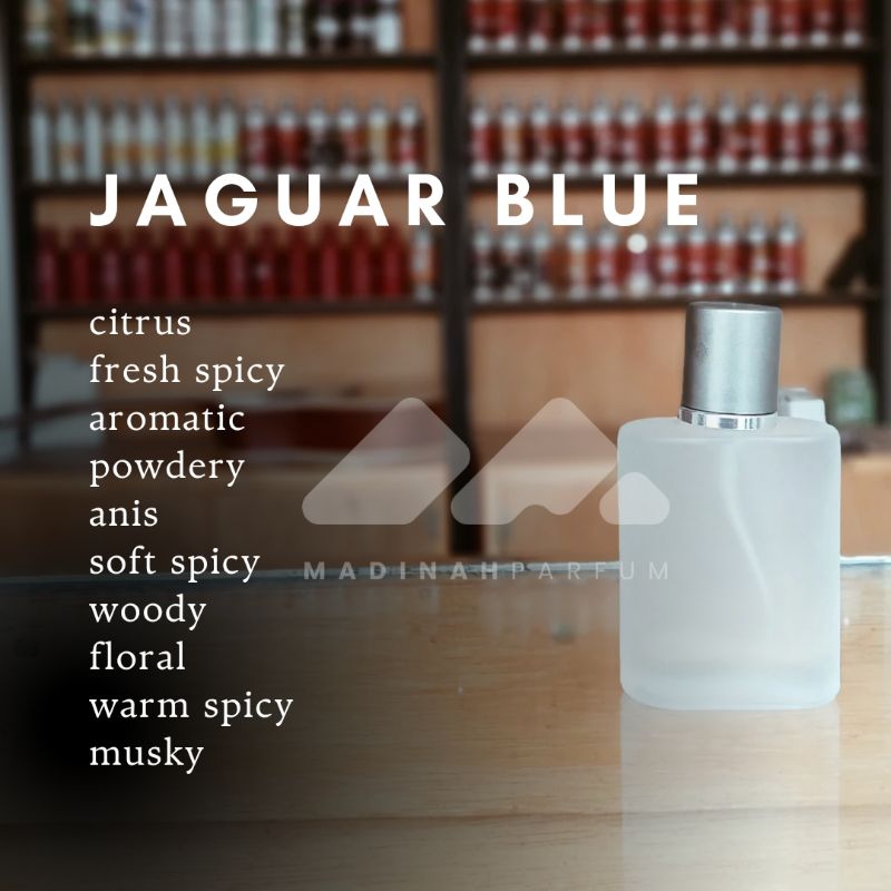 Parfum pria Jaguar Blue (Refill)