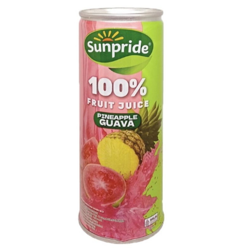 

Sunpride Fruit Juice Guava Kaleng 220ml