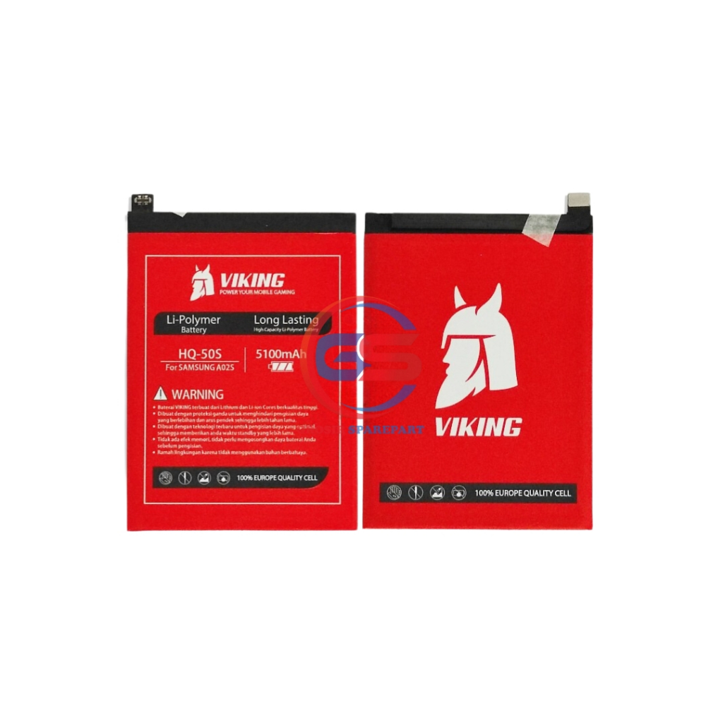 BATTERY / BATERAI / BATRE HQ-50S / SAMSUNG A02S / A03S VIKING DOUBLE POWER