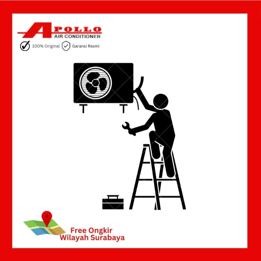 BIAYA PEMASANGAN PIPA AC DAIKIN DSP 1 PK