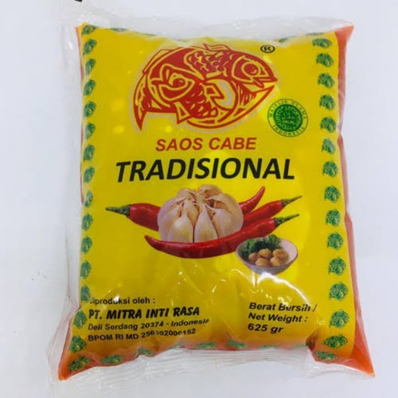 

Cap ikan saos cabe tradisional 625gr