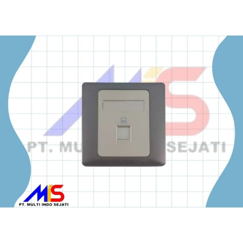 Simon 1 GANG DATA OUTLET ( RJ 45)