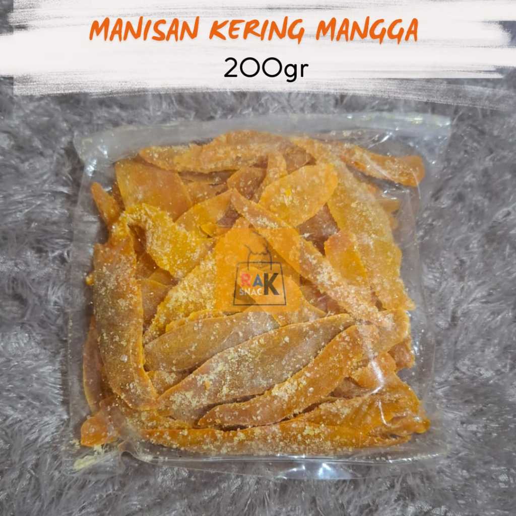 

MANISAN KERING BUAH MANGGA 250 GRAM
