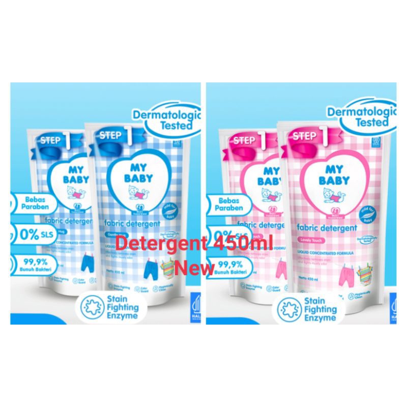 MY BABY liquid Detergent 450ml(sabun cuci cair bayi_detergen bayi_Liquid detergent0