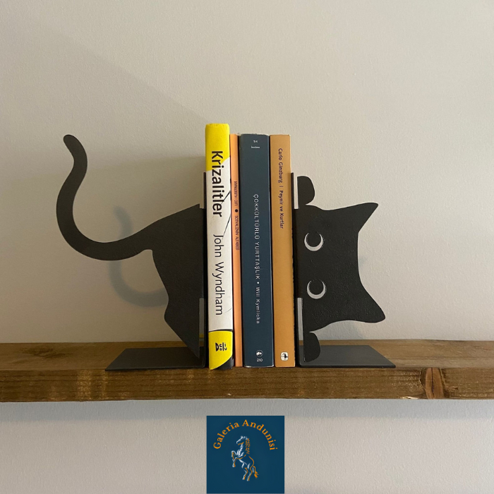 

Bookstand / Bookend / Book Holder / Penyangga Buku / Pembatas Buku / Kucing New Year Racun Shopee