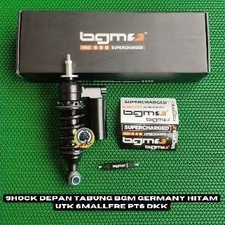 Shock Depan Tabung BGM Germany Hitam utk Smallframe pts