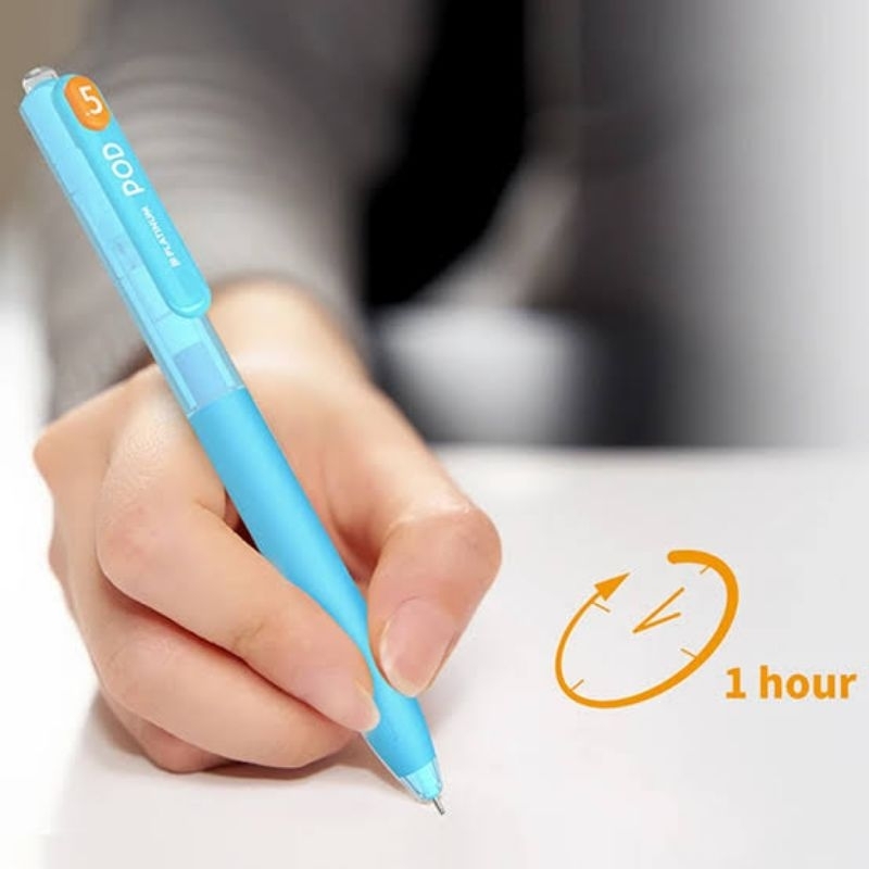 

Pen POD biru muda
