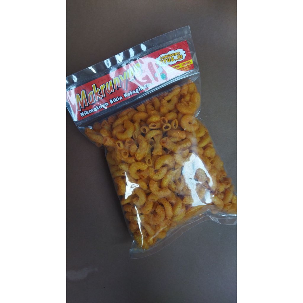 

Makaroni Makrunyus 500gram - Pedas Nikmat