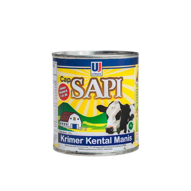 

Ultra Cap Sapi Krimer Kental Manis Kaleng 375g