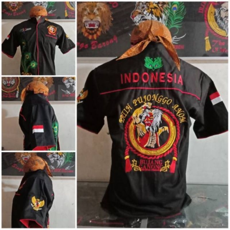 baju bordir motif patih pujonggo anom