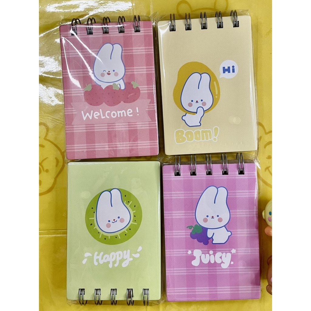 

Pocket Notebook - Cute Rabbit | Buku Notebook desain Kelinci Lucu