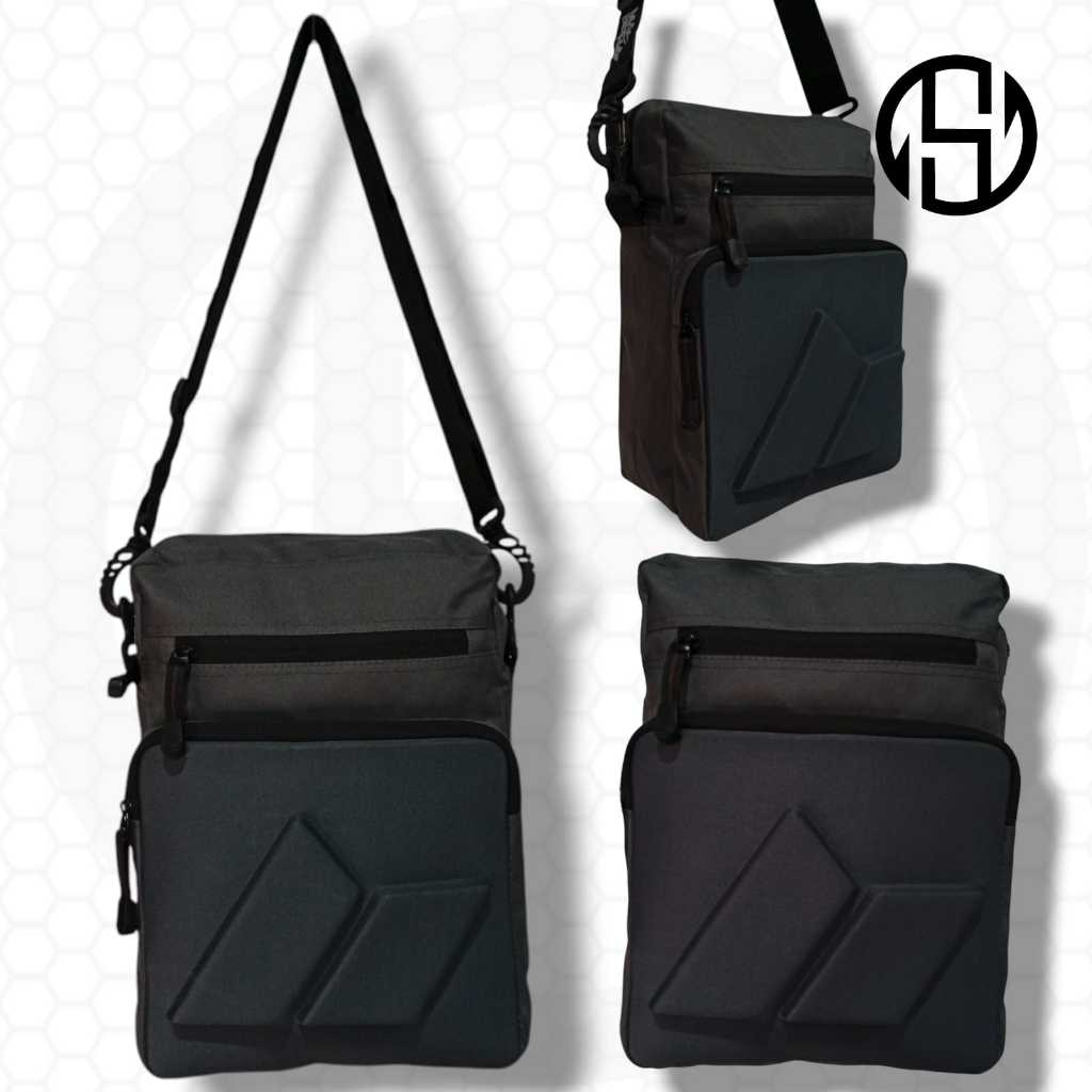 TAS SELEMPANG PRIA V2/ BAHAN TAS CORDURA/ DESIGN LOGO TIMBUL/ BISA COD