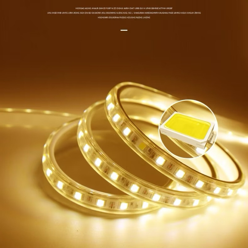 lampu strip lampu plafon led warna kuning panjang 1meter