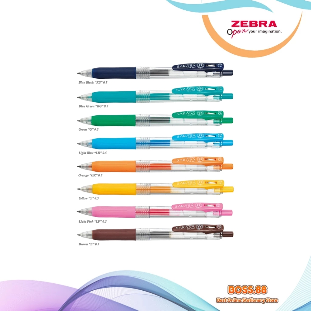 

GEL PEN ZEBRA SARASA (1 PCS)
