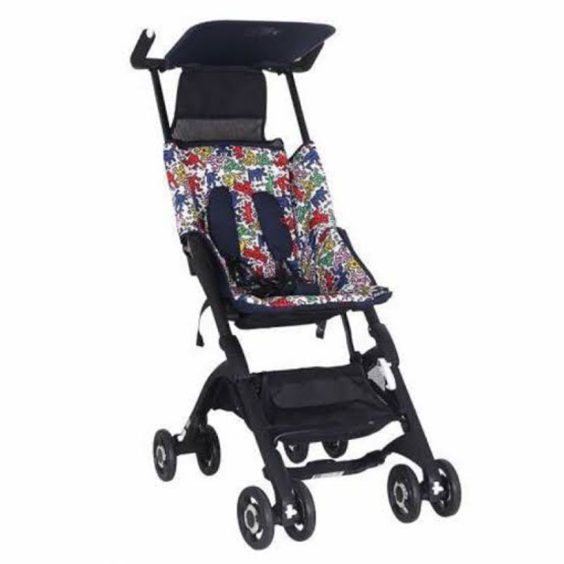 Stroller pockit gen7 keith haring gen7 jmb preloved