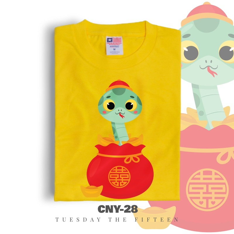 Kaos Imlek Premium Cotton (New States Apparel)