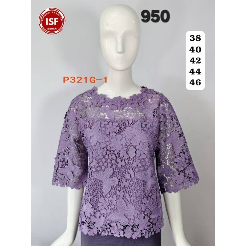 Blouse Brokat Pink Boutique