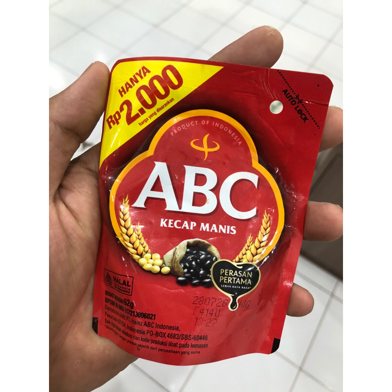 

Abc kecap manis 62gr