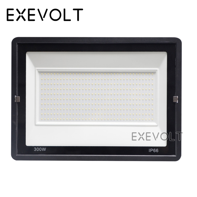 Lampu Sorot LED Flood Light 300 Watt Tembak Outdoor IP66 Waterproof IP66 Putih Warm white Aluminum