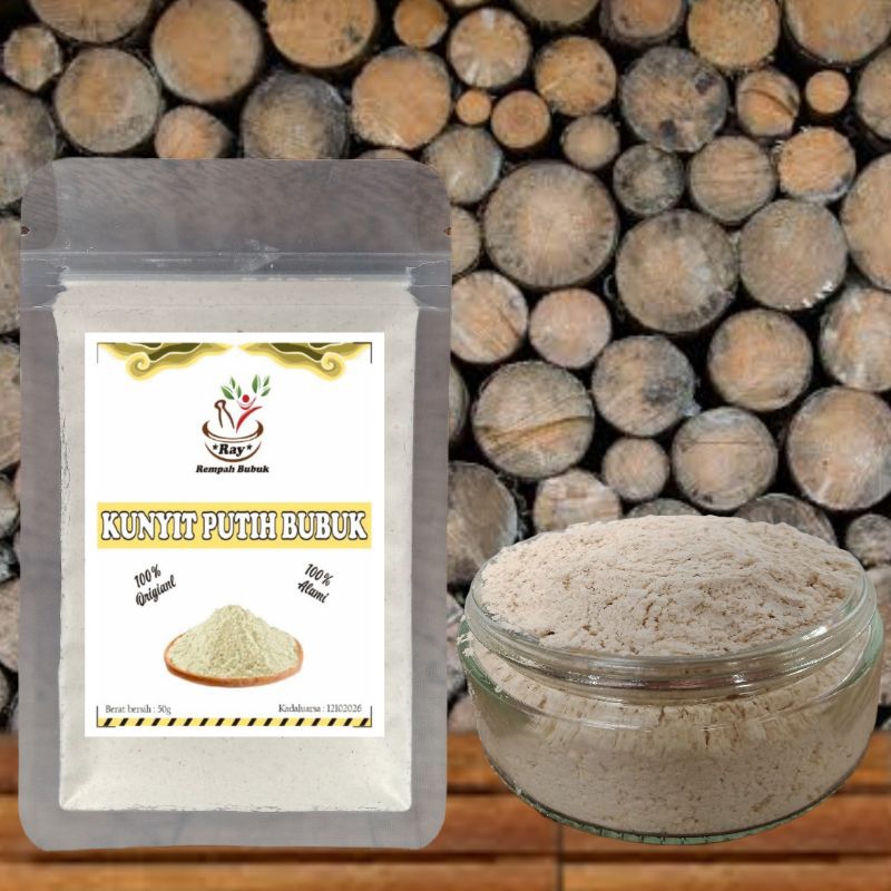 

Kunyit Putih bubuk 50 gr / White Tumeric / Kunyit Putih Asli Murni 100% Original / Asli 100% Tanpa Bahan Campuran