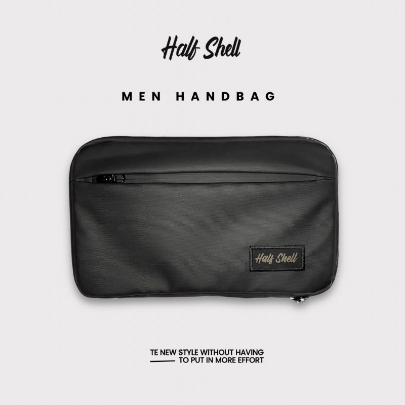 HALFSHELL |  Hand Bag Clutchbag Slingbag Water Resistant Cordura Bimo 1000D