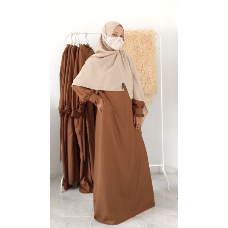 Gamis Khaki/PDH (7) | Rumah Aisha