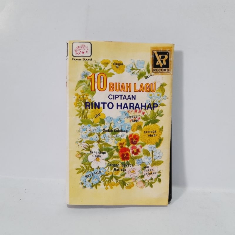 Kaset 10 Buah Lagu Ciptaan Rinto Harahap