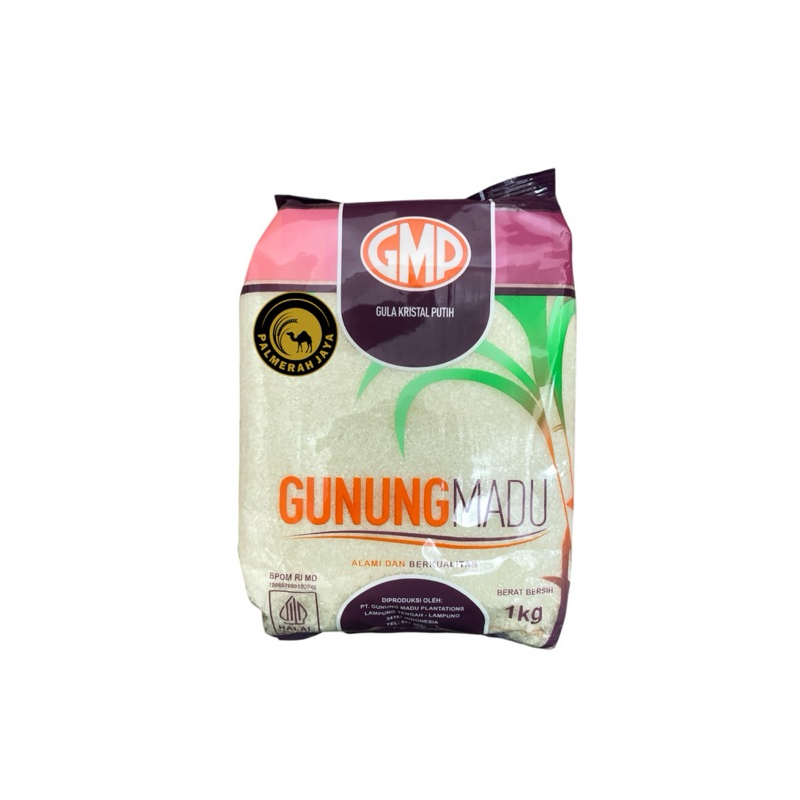 

Gula Pasir Kemasan merk GMP 1kg per buah