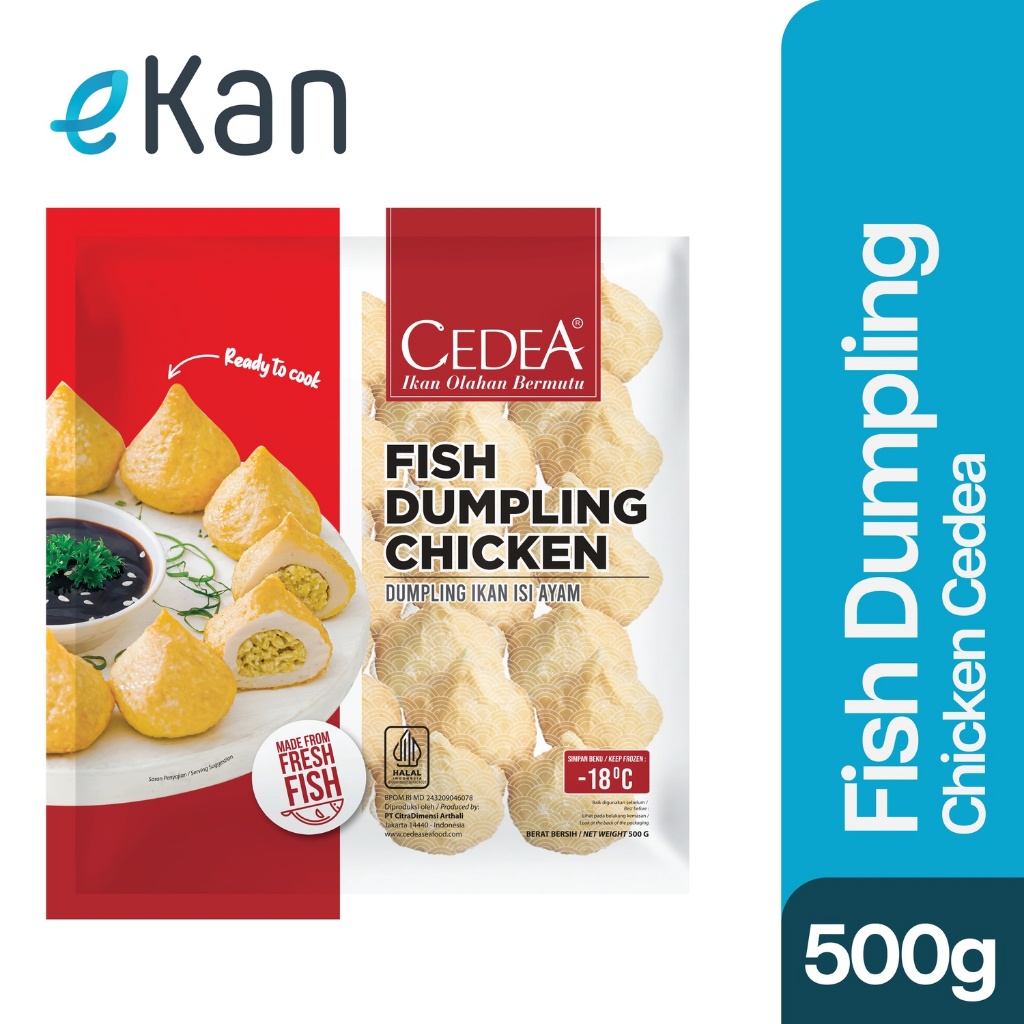 

Cedea Fish Dumpling Chicken 500gr