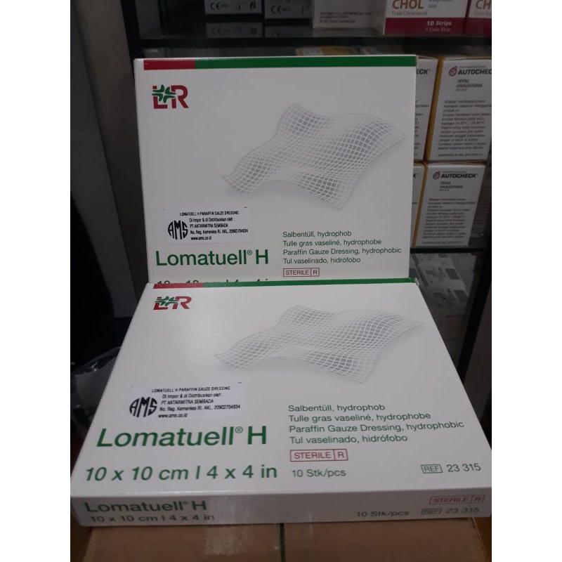 Lomatuell 10 x 10 cm / kasa Lomatuell box