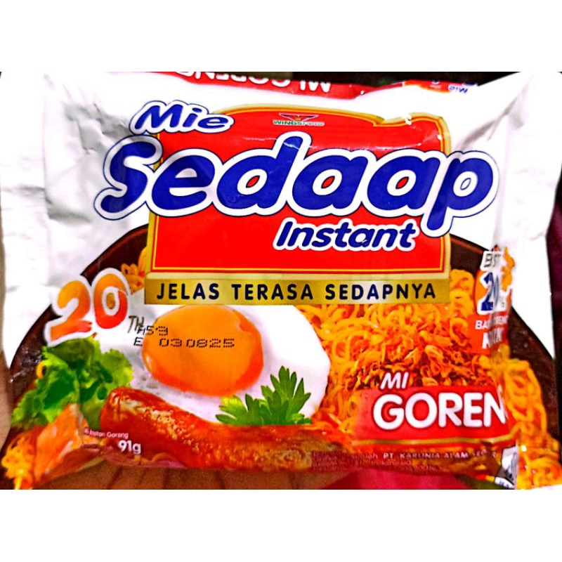 

mie sedap goreng