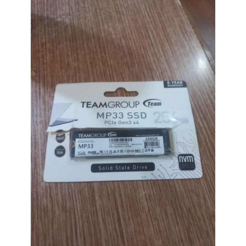 SSD Teamgroup M.2 NVME 256Gb